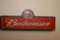 Three Dimensional Budweiser Sign with Anheuser Busch Symbol and Eagle