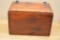 Hinged Wooden Winchester Ammunition Box, Written on the Side is Shot Gun Pa