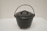 Cast Iron 3 Legged No. 7 Pot w/ Lid