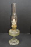 Hobnail/Colonial Clear Glass Aladdin Lamp