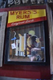 Myer's Rum Advertising Wall Mirror