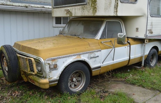 1971 Chevy Custom Camper Special, 350 Motor, 132,000 Miles, Runs, Manual Tr