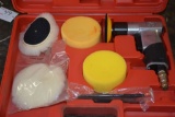 Chicago Pneumatic Polisher, 2500RPM, With Pads, In Case