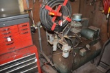 220Volt Commercial Air Compressor, Horizontal Tank, With Reel E-Z Reel and