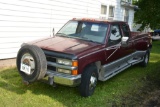 1994 Chevy Silverado 3500 Dully Diesel Pickup, Club Cab, 6.5L Diesel Engine