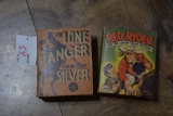 Pair of Little Big Books: The Lone Ranger and Red Ryder - Copy Right 1946