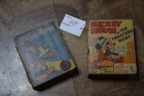 Pair of Little Big Books: Mickey Mouse - Copyright 1941 (some roughness)