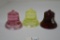 3 Fenton Bell Figurines - Bell Systems: 2001, 2002, 2004