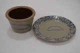 Mini Sponge Ware Plate and Cup 