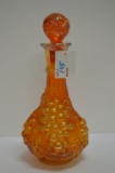 Marigold Decanter - Grape and Leaf Design