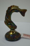 Fenton Iridescent Fish Figurine