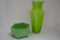 1 Green Encased Vase 8