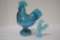 1 Blue Carnival Lidded Rooster 9