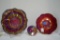 Carnival  Plate Daisy and Shield Patterns Small 5