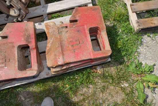 6 IHC Tractor Weights, 100lb each