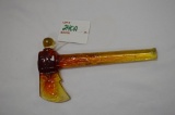 Amber Glass Hatchet 7