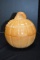 1 Brown Slag Covered Pumpkin, 1 Dish by Longaberger