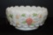 Hand painted Milk Glass Bowls 8