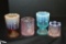 Assorted Toothpick Holders: Opalescent and Clear, 1 Fenton