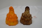 2 Slag Lady Figurines by Boyd