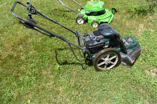 Craftsman Weed Mower with wheels