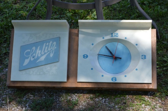 Schlitz Wall Clock