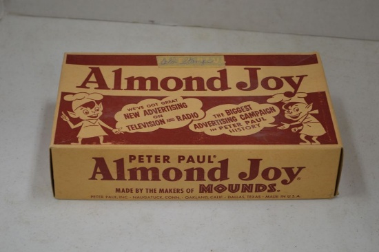 Almond Joy Candy Bar Box, 10 cent bars