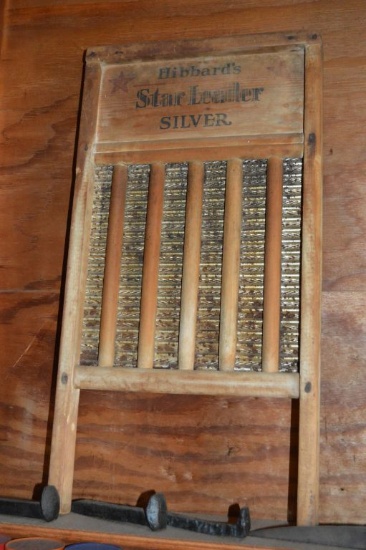 Brass Hibbards Star Leader Silver - Wash Board