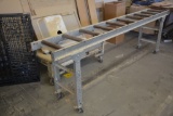 10 Foot Steel Roller Tables On H Stands