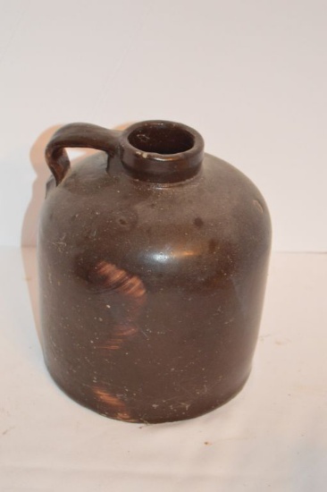 Large Mouth 2 (?) Gallon Crock Jug w/ "D" on Front