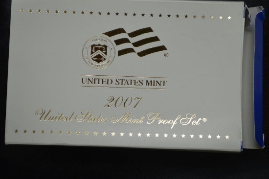 2007 United Mint Proof Set: 1 - Presidential $1 Coin Proof Set, 1 - 2007 Un