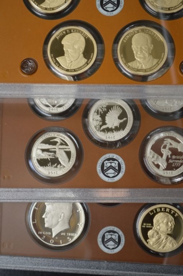 2015 United States Mint Silver Proof Set