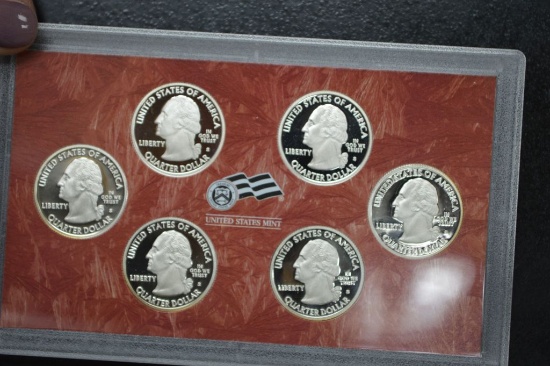 2009 United States Mint Silver Proof Set District of Columbia and U.S Terri