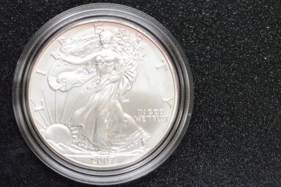 2007 American Eagle Walking Liberty One Ounce Silver Uncirculated Coin