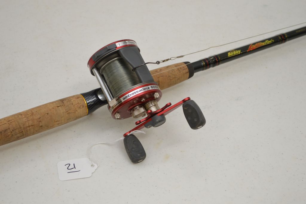 AMBASSADEUR SALTWATER fishing rod (lot#19296)