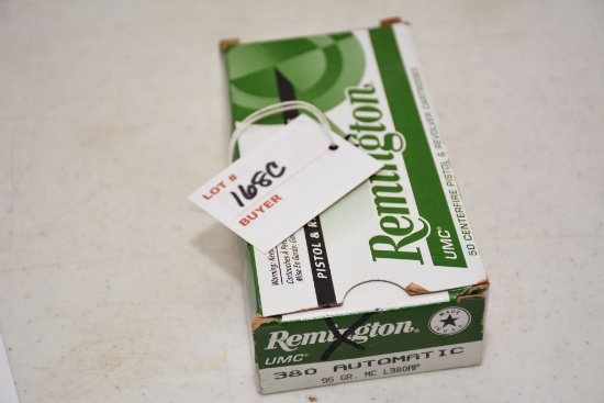 Remington, 380 Auto, 95 grn, 50 in box