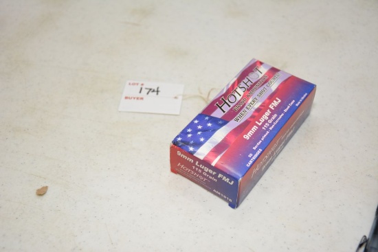 Hotshot, 9mm Luger, FMJ, 115 grn, 50 in box