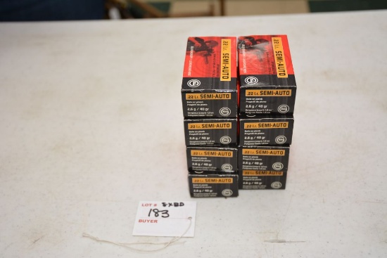 Eco G, 22 LR, Semi Auto, 40 grn, 50 per box (8 x Bid)