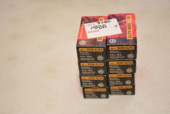 Eco G, 22 LR, Semi Auto, 40 grn, 50 per box (8 x Bid)