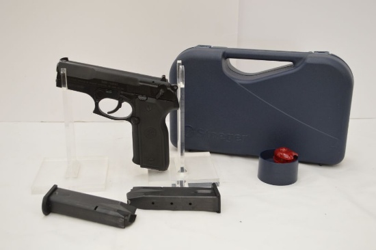 Turkey Stoeger, Mdl Cougar 8000 F, 9 mm Pasa Cal, Blued, In Original Hard C