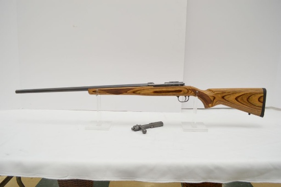 Ruger 77-22 VMB2 Target, Gray, NIB, Mfg 2010, Brown Lam, 22 MAG, SN# 703-60