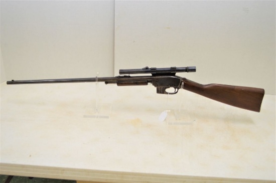 Savage Arms Co. 22 S.L and LR Slide Action w/ Clip J.C Higgens 4x Weaver Sc