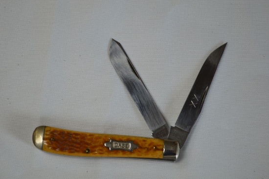 WR Case and Sons, Bradford PA Tested XX 62007 1/2 Knife w/  Man Made Bone H