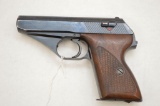 Mauser - Werke, Model HSC, 7.65mm Cal. Blued, Checkered Walnut Grips, Proof