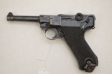 Luger P08 by F Tuggle (Mouser) 9mm, 4 in. Barrel, Black Bake Lite Grips ? S