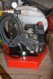 60 Gallon Fen-co Skid Sprayer, 5Hp Tecumseh Gas Engine Powered Pump