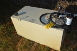 100 Gallon Fuel Tank, 12V Pump