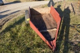Single Axle Pull Behind Cart with Tail Gate