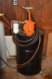 55 Gallon Barrel with Hand Pump, Used For Kerosene