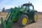 2011 John Deere 7330 Premium MFWD Tractor w/ Fenders, 741 Self Leveling Loa